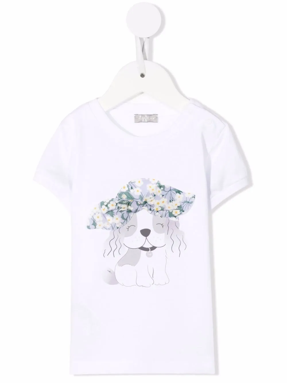 

Il Gufo dog-print T-shirt - White