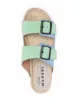 Manebi double-strap slip-on sandals