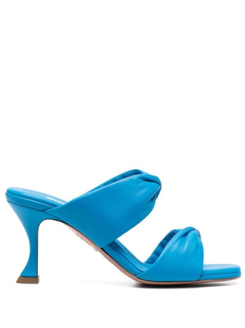 Aquazzura twist-detail leather sandals Women