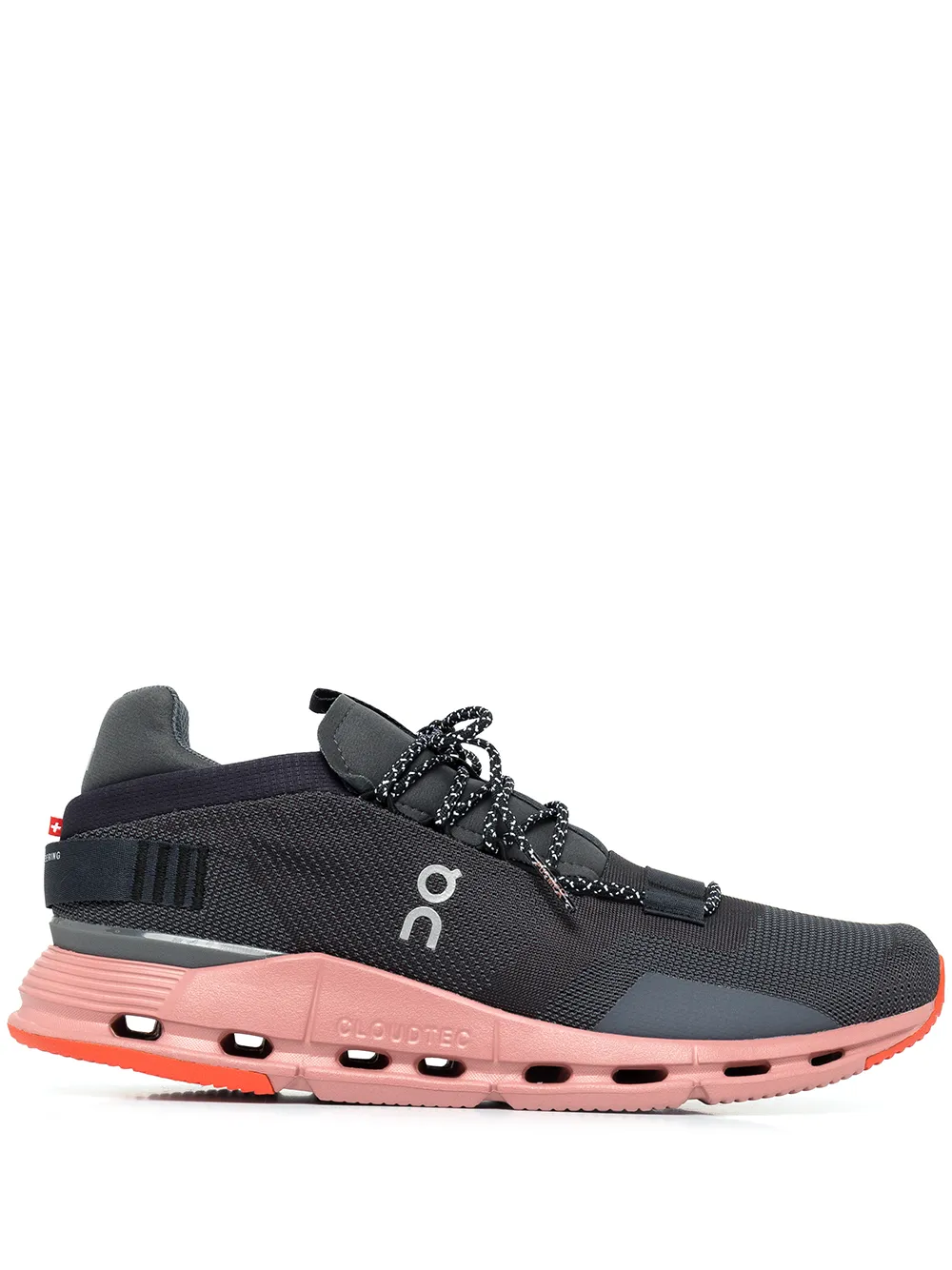 

On Running Cloudnova lace-up sneakers - Black