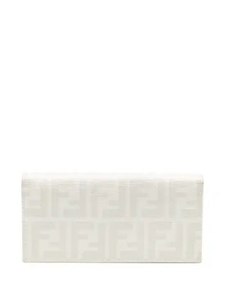 Fendi zucca outlet wallet