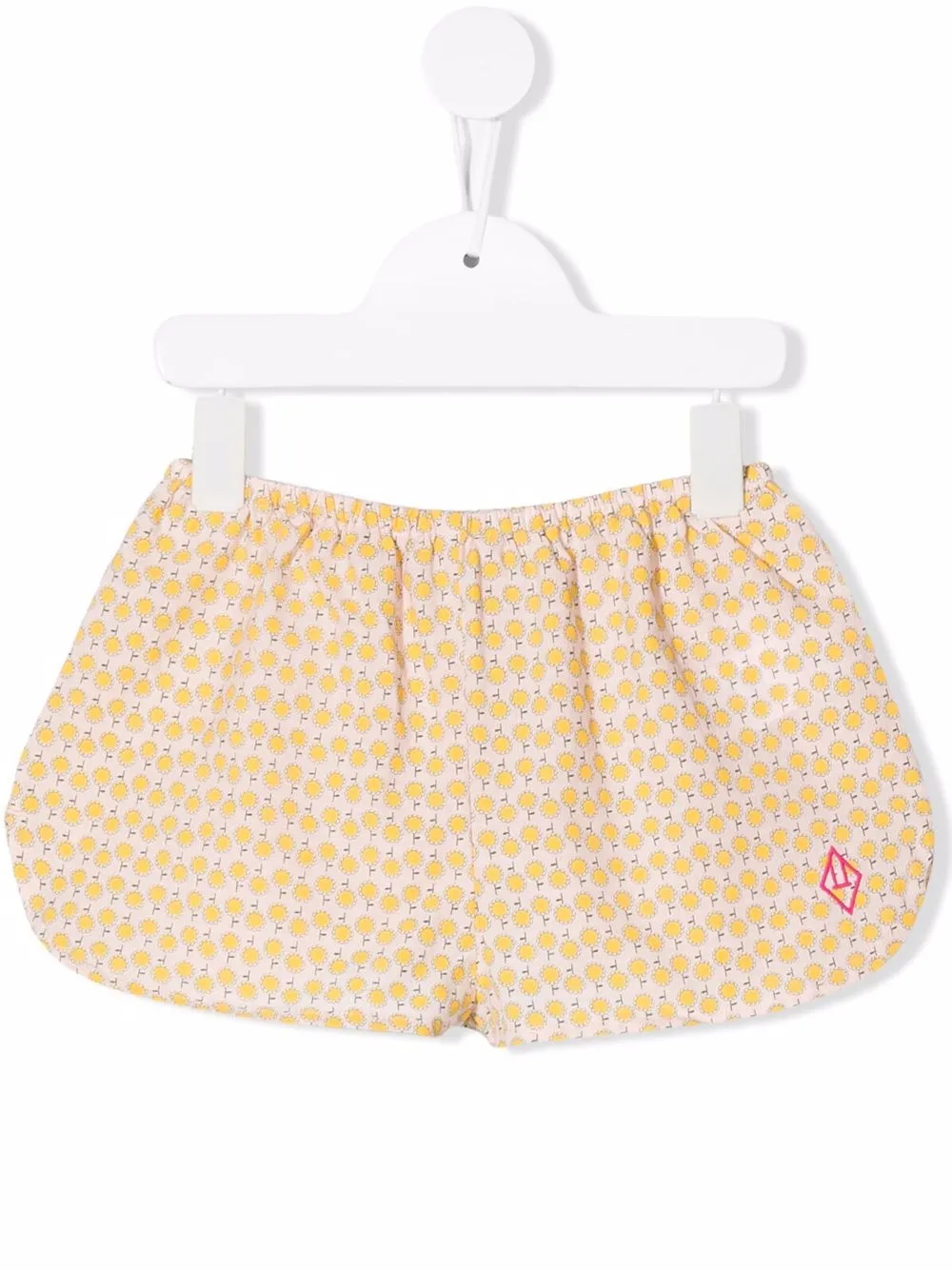

The Animals Observatory floral-print cotton shorts - Pink