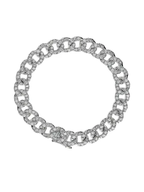 LEO PIZZO pulsera Groumette en oro blanco de 18kt