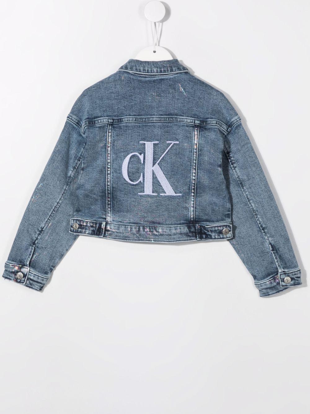 Calvin Klein Jeans monogram denim jacket