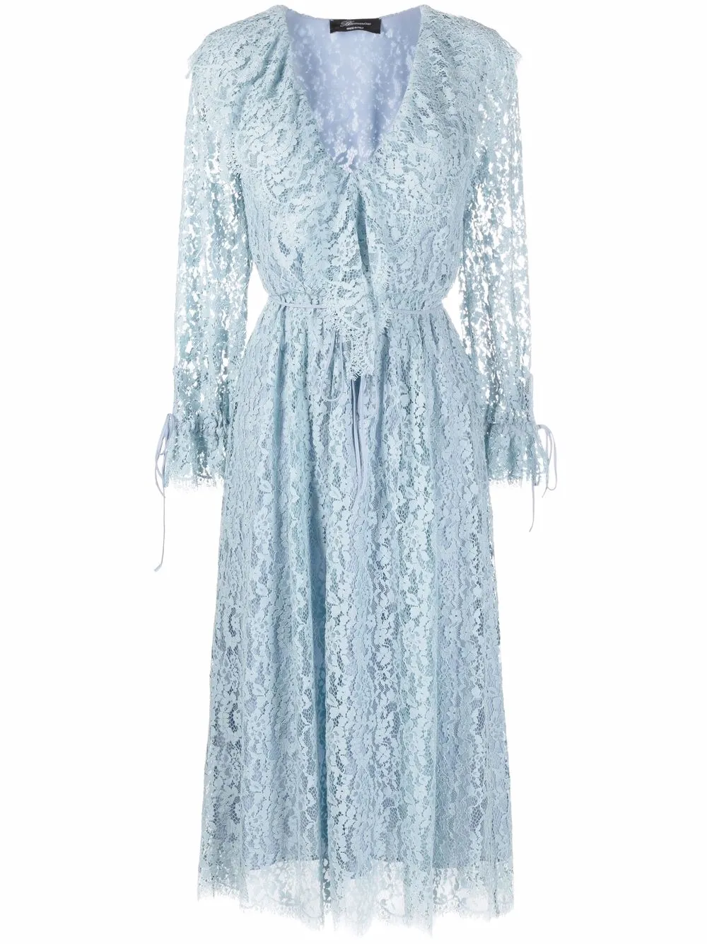 Blumarine florallace Midi Dress Farfetch