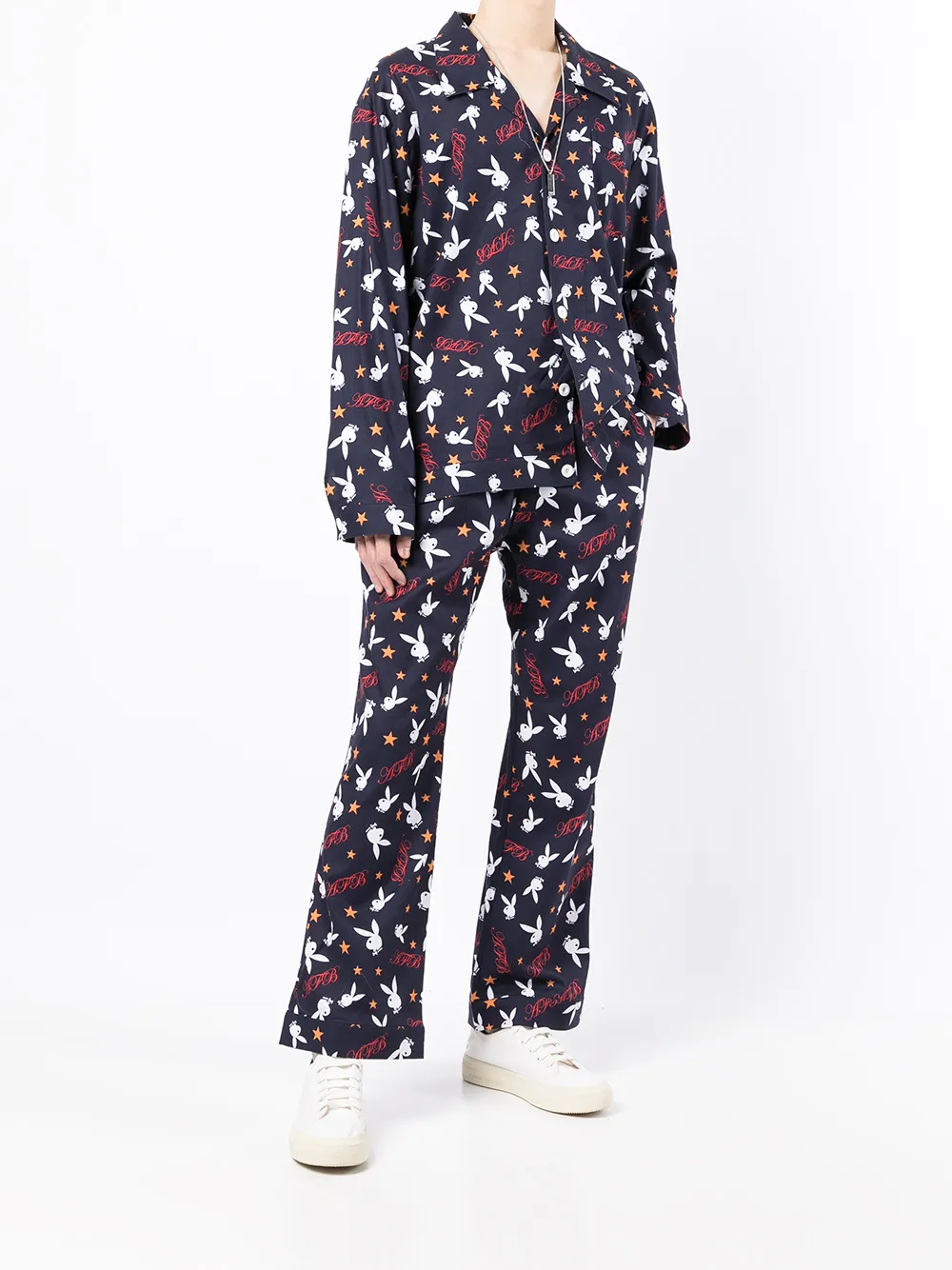 AFB Playboy Pajama Shirt - Farfetch