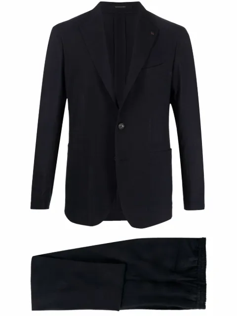 Tagliatore notched-lapel single-breasted suit