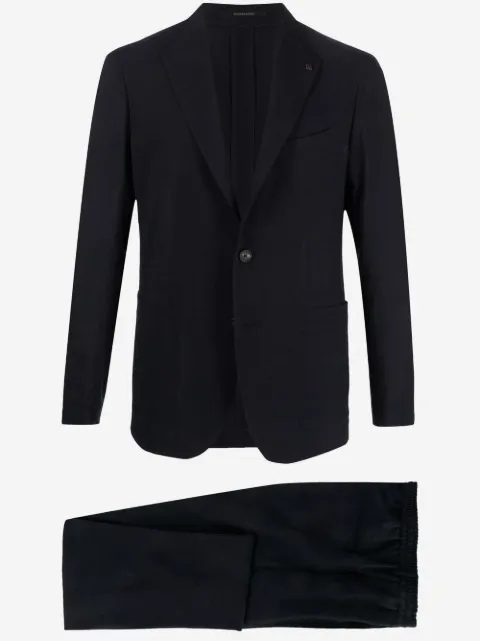 Tagliatore notched-lapel single-breasted suit