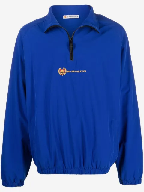 BEL-AIR ATHLETICS chamarra con logo bordado 