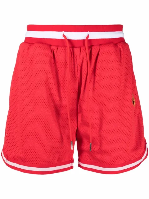 BEL-AIR ATHLETICS logo-embroidered track shorts