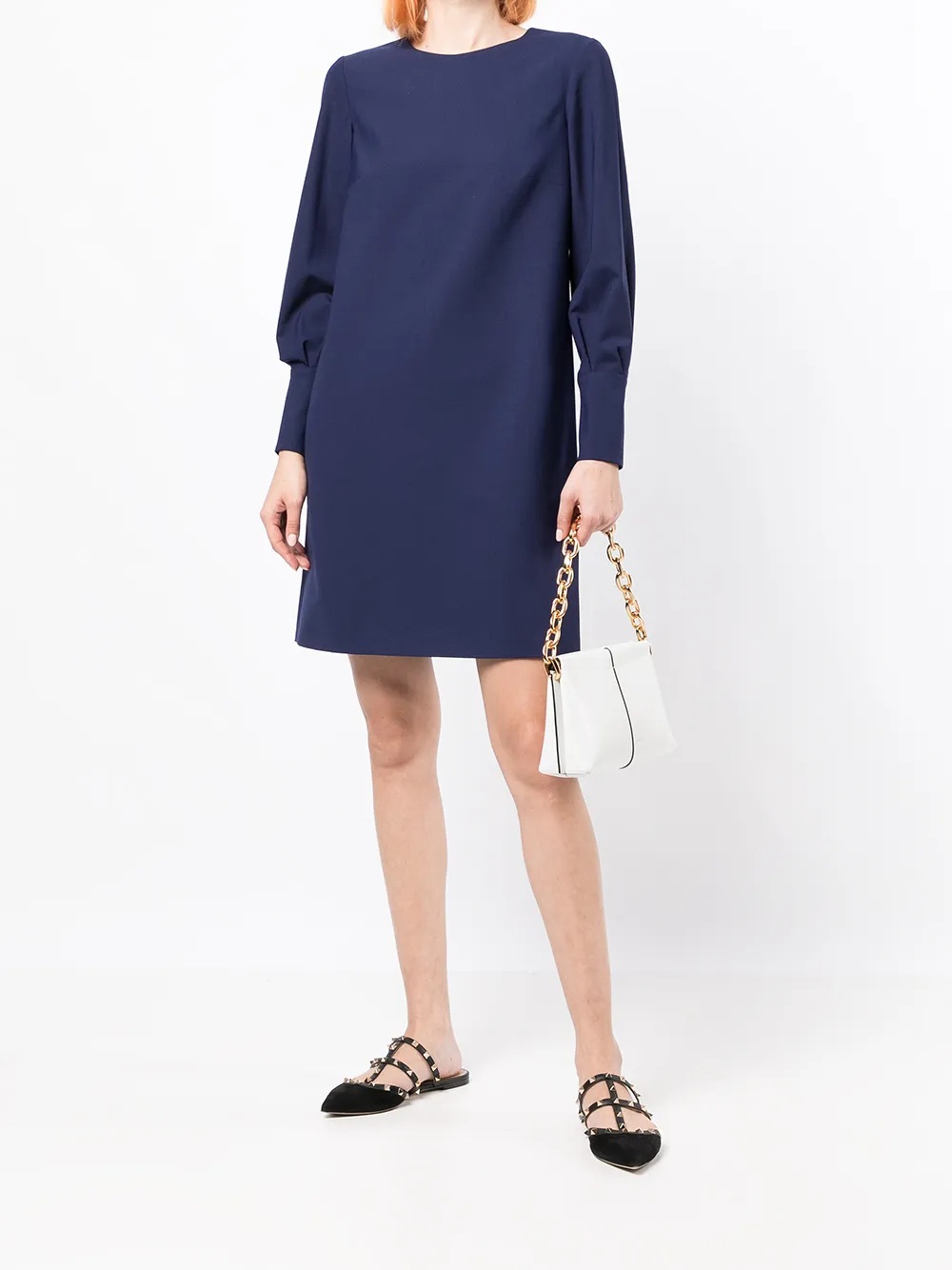 Paule Ka Straight jurk - Blauw