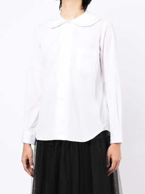 Girl Peter Pan-collar Shirt - Farfetch