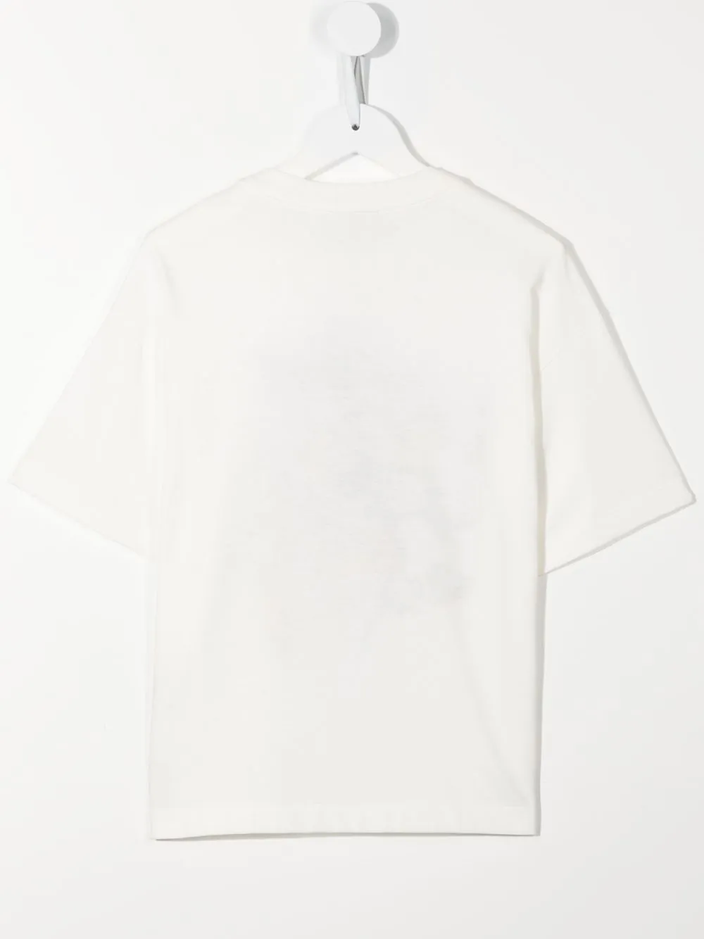 Fendi Kids T-shirt met grafische print Wit