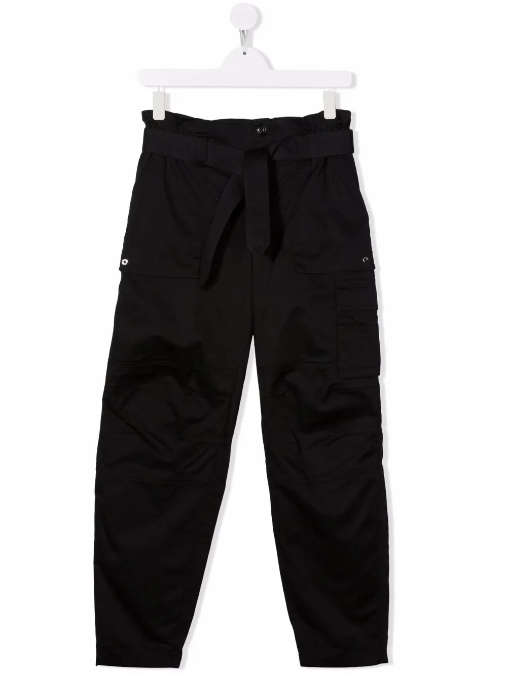 

Diesel Kids pantalones con moño en la cintura - Negro