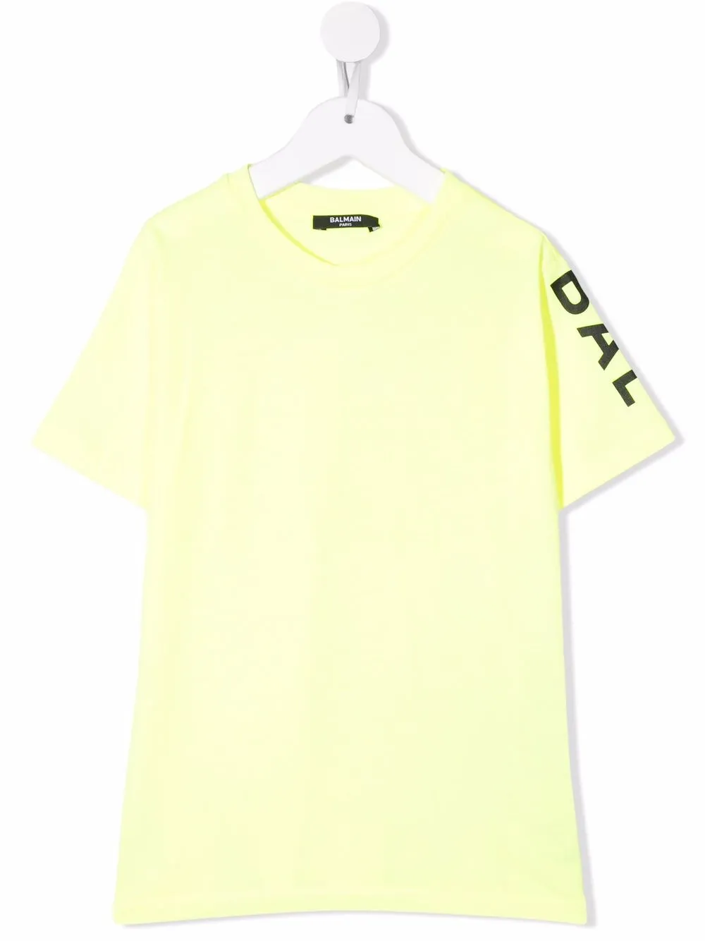 

Balmain Kids playera con logo estampado - Amarillo