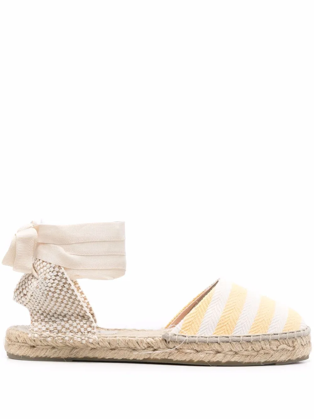 

Manebi striped espadrille wedges - Yellow