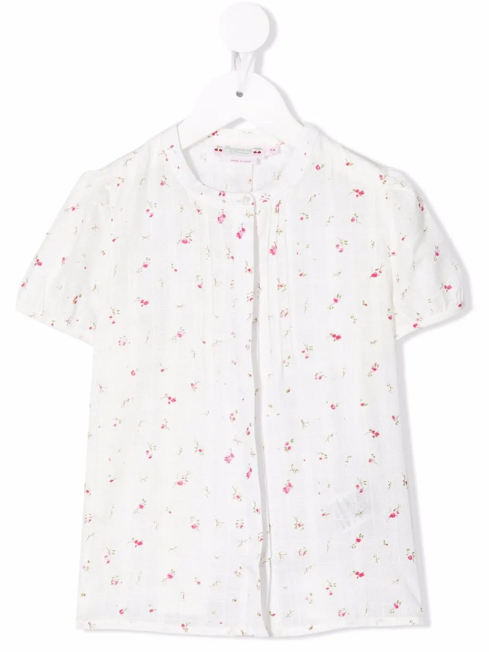 

Bonpoint camisa con estampado floral - Blanco