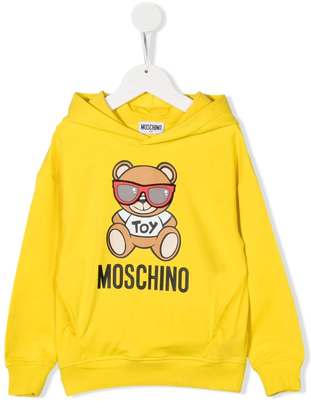 

Moschino Kids hoodie con motivo Teddy Bear - Amarillo