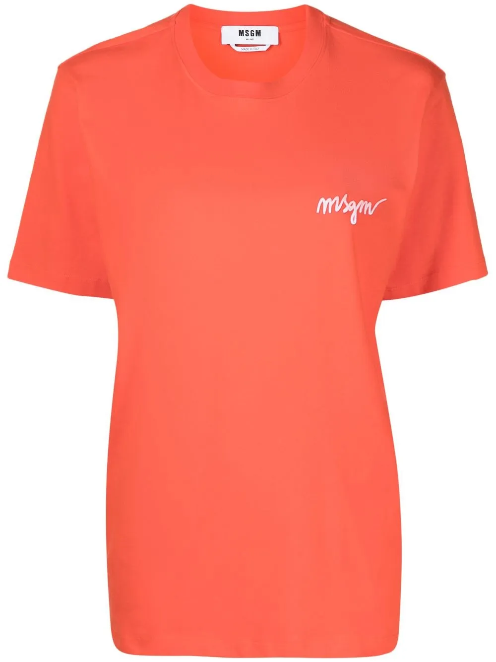 

MSGM embroidered-logo T-shirt