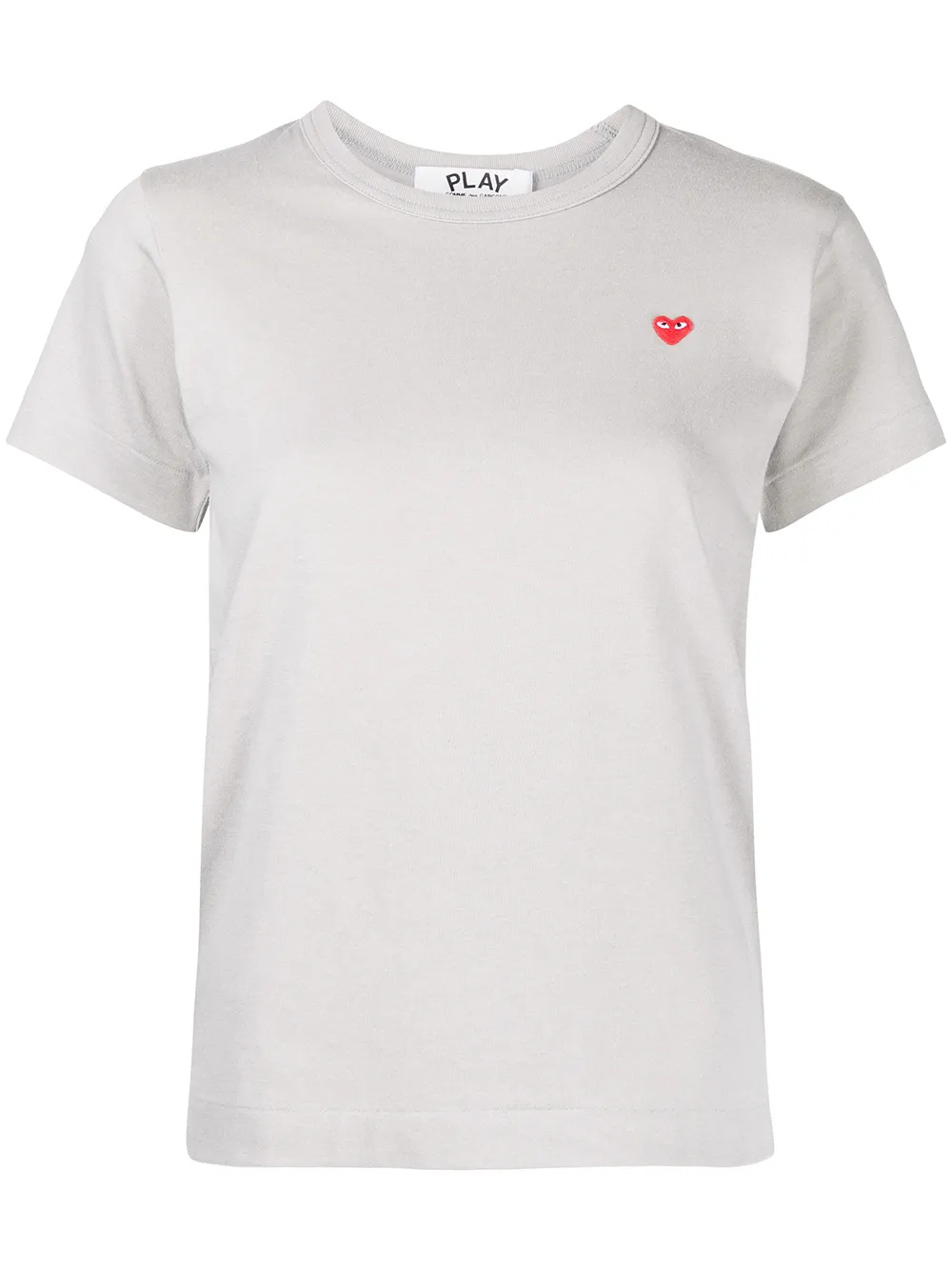 

Comme Des Garçons Play playera con detalle de corazón - Gris
