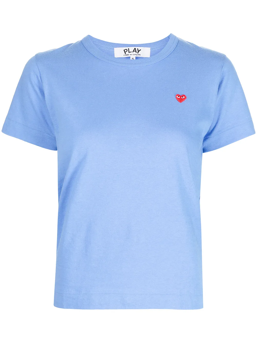 

Comme Des Garçons Play playera con detalle de corazón - Azul