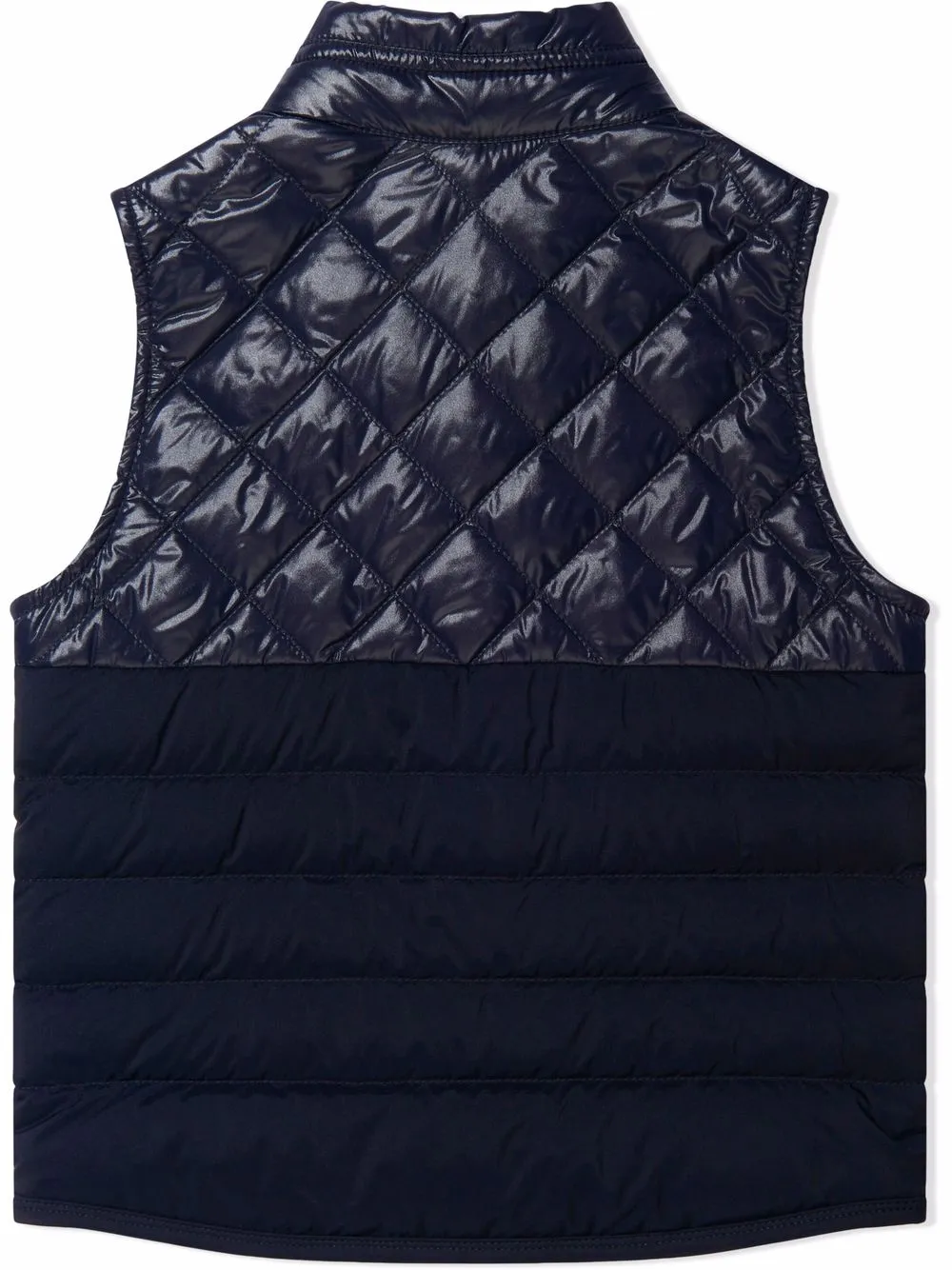 Moncler Enfant Bodywarmer met hoge hals - Zwart