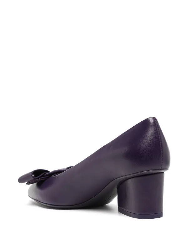 フェラガモ パンプス　viva レザー 6D Ferragamo Viva Pumps | Purple | FARFETCH
