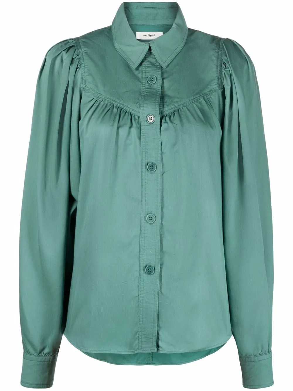 

Isabel Marant Étoile camisa con mangas farol - Verde