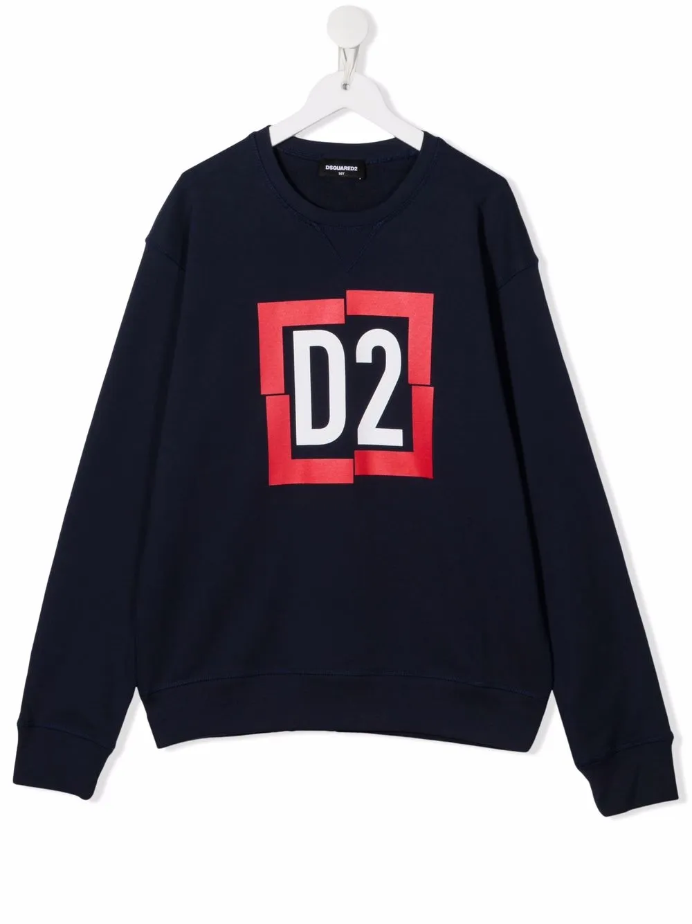 

Dsquared2 Kids sudadera con logo estampado - Azul