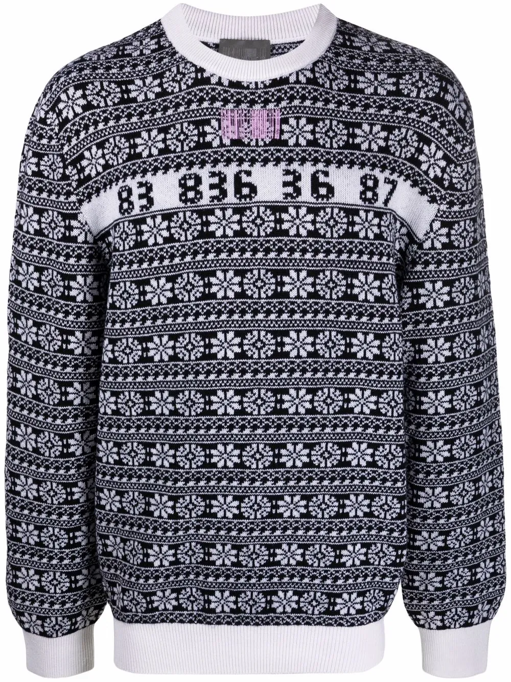 VTMNTS джемпер с узором