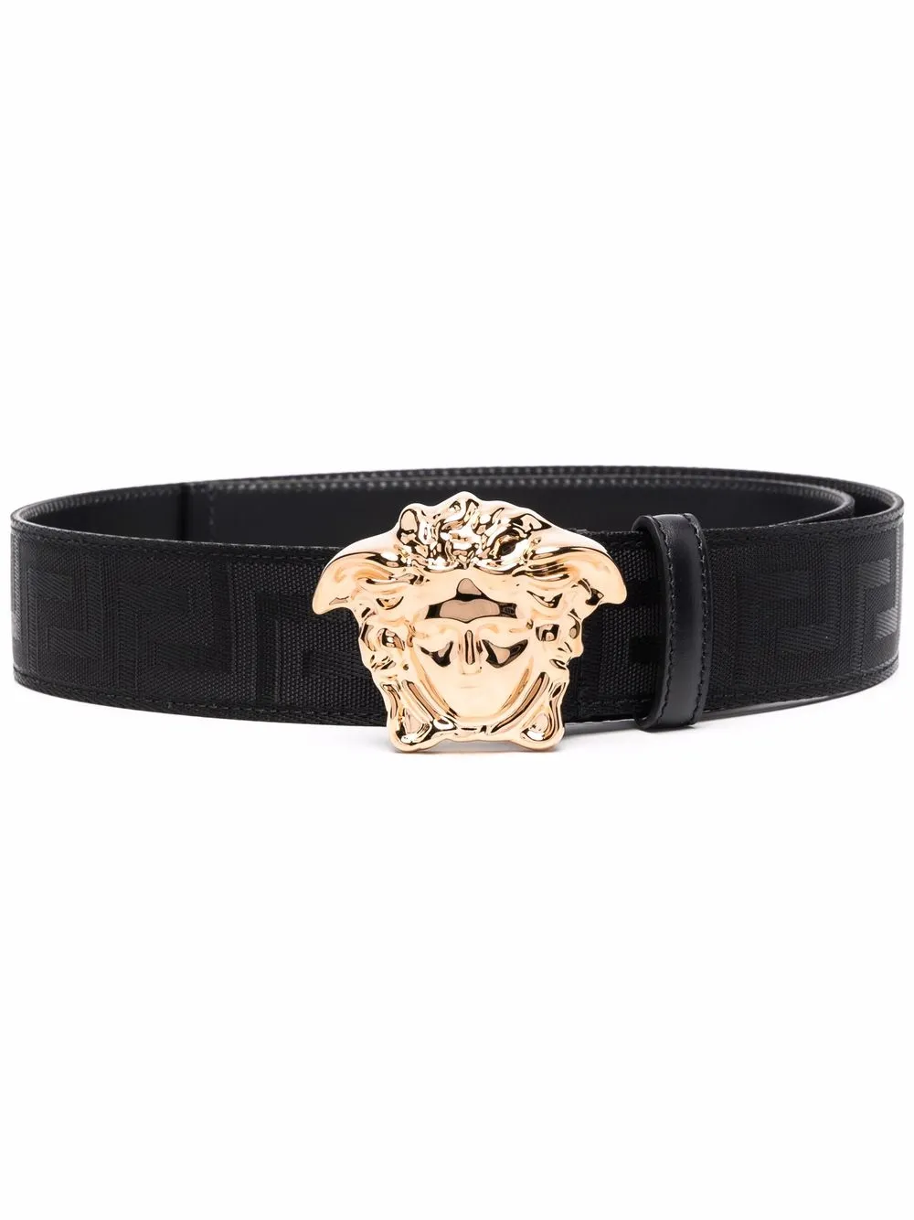 Medusa-buckle belt