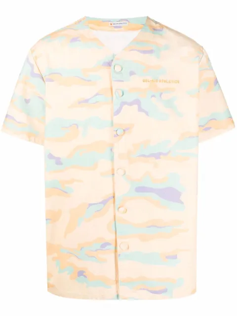 BEL-AIR ATHLETICS camouflage-print shirt