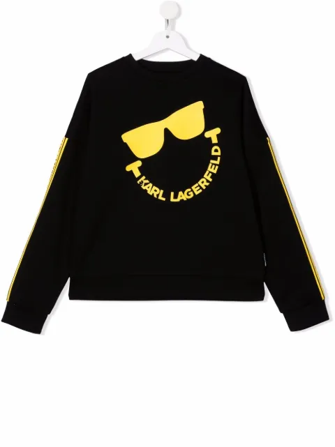 Karl Lagerfeld Kids سويت شيرت بطبعة شعار الماركة