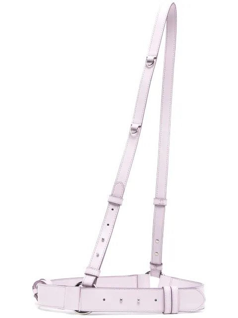 Stella McCartney faux-leather harness belt