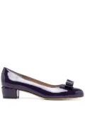 Ferragamo Vara-bow pumps - Purple