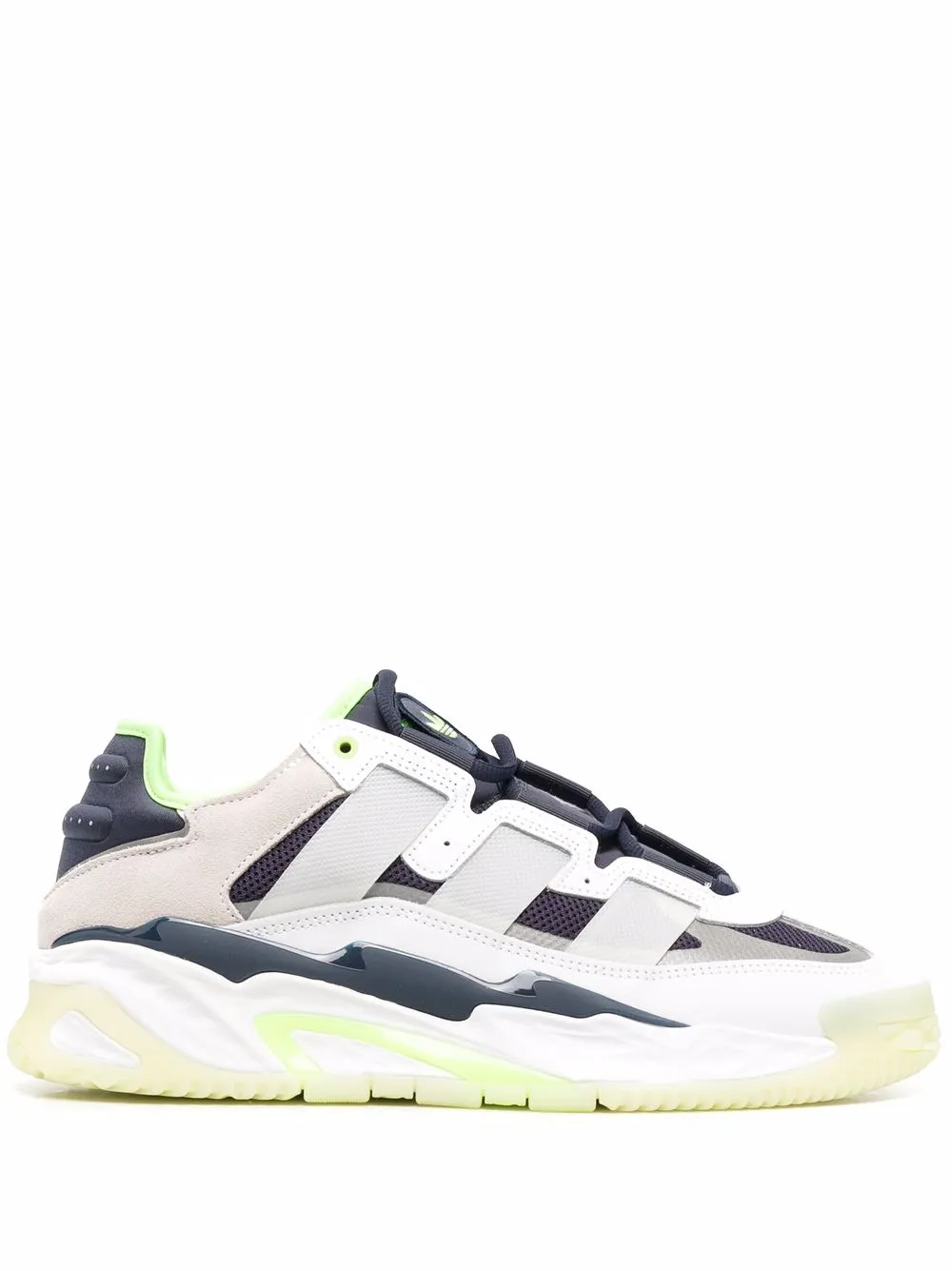 

adidas Niteball panelled sneakers - White