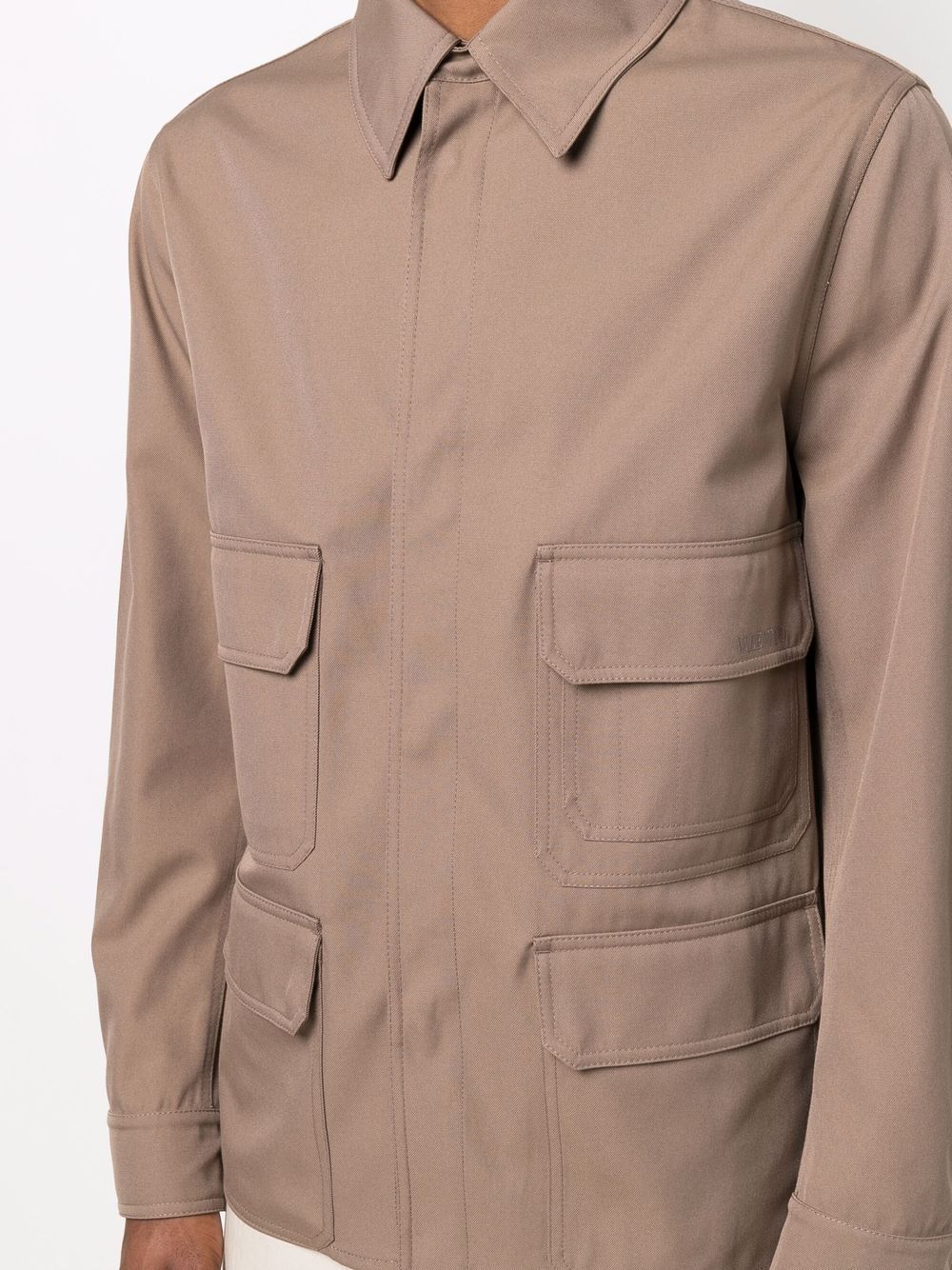 фото Valentino куртка-рубашка с карманами