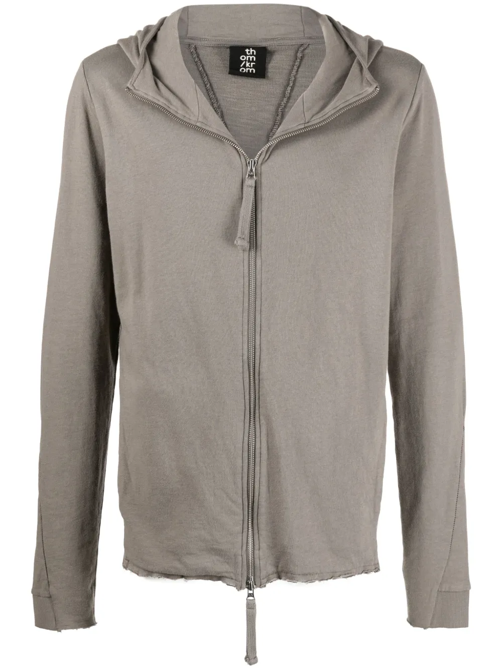 

Thom Krom hoodie con cierre - Neutro