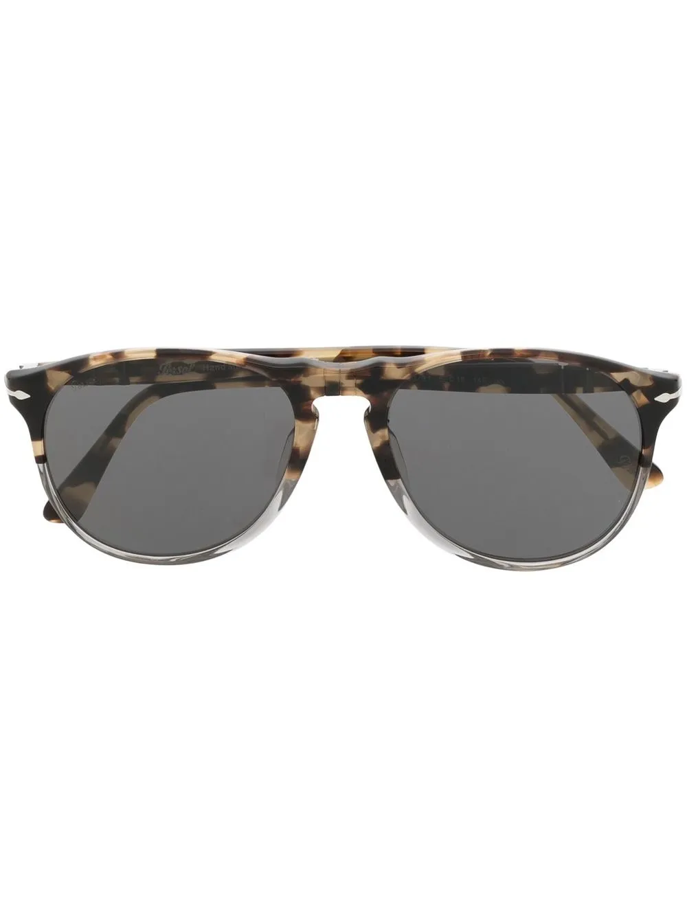 

Persol round-frame tortoiseshell-effect sunglasses - Brown