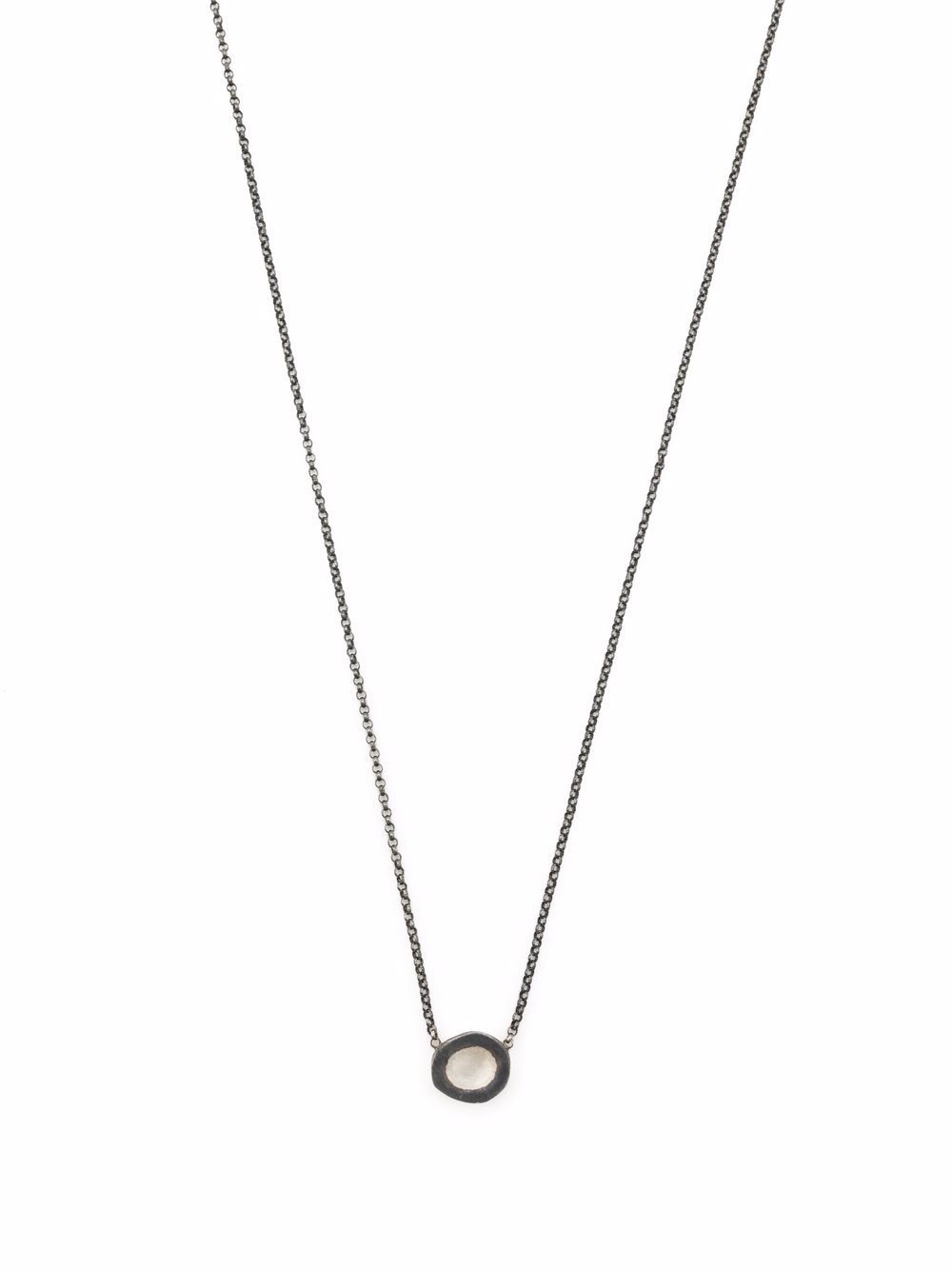 фото Rosa maria crystal-pendant necklace