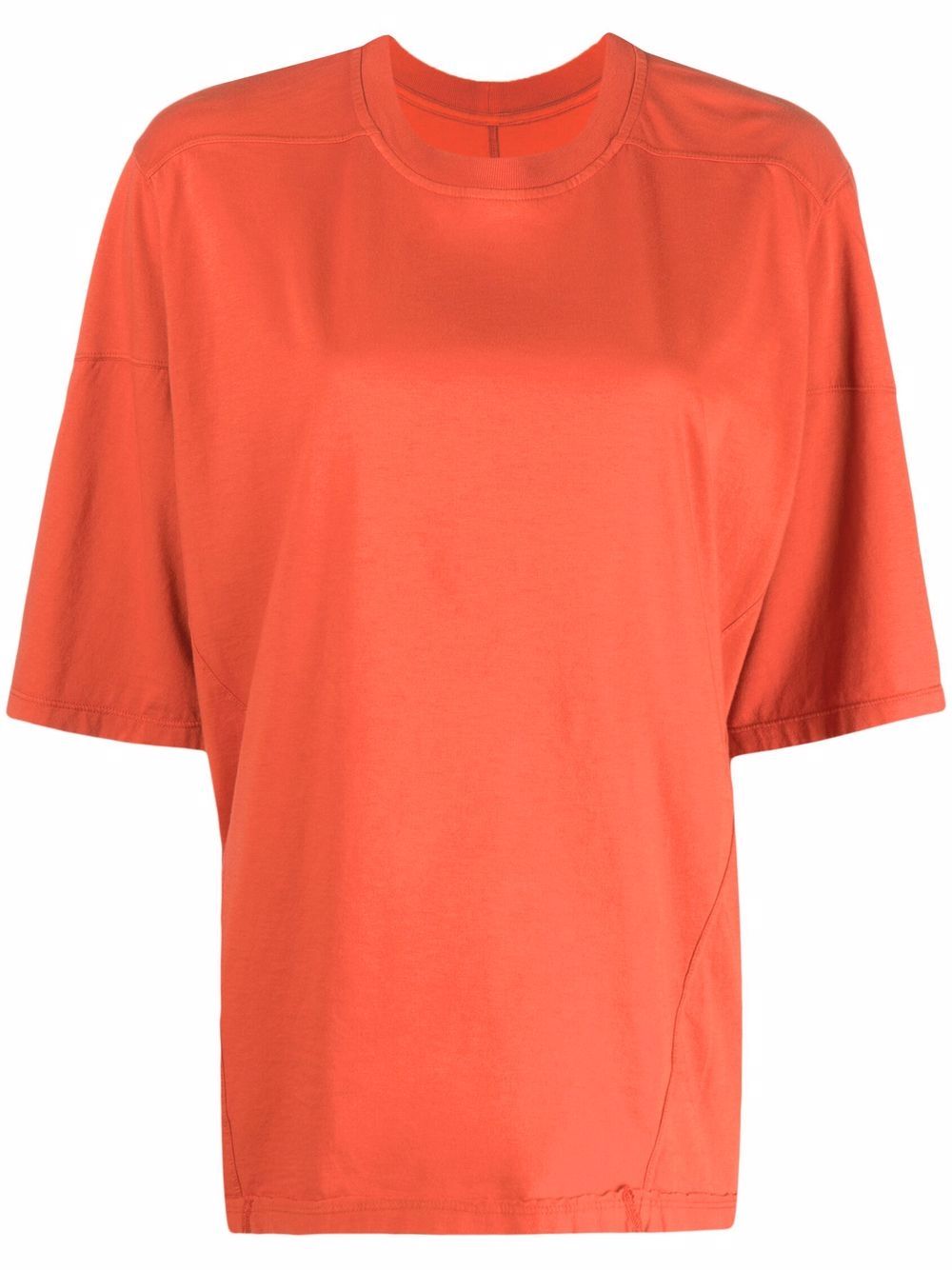 

Rick Owens DRKSHDW playera con diseño a paneles - Naranja