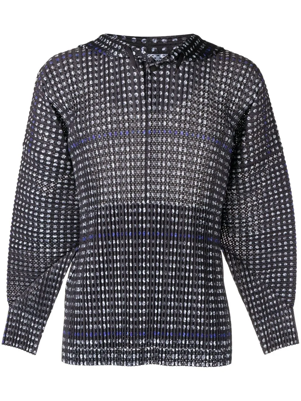 

Homme Plissé Issey Miyake hoodie Outer Mesh - Gris