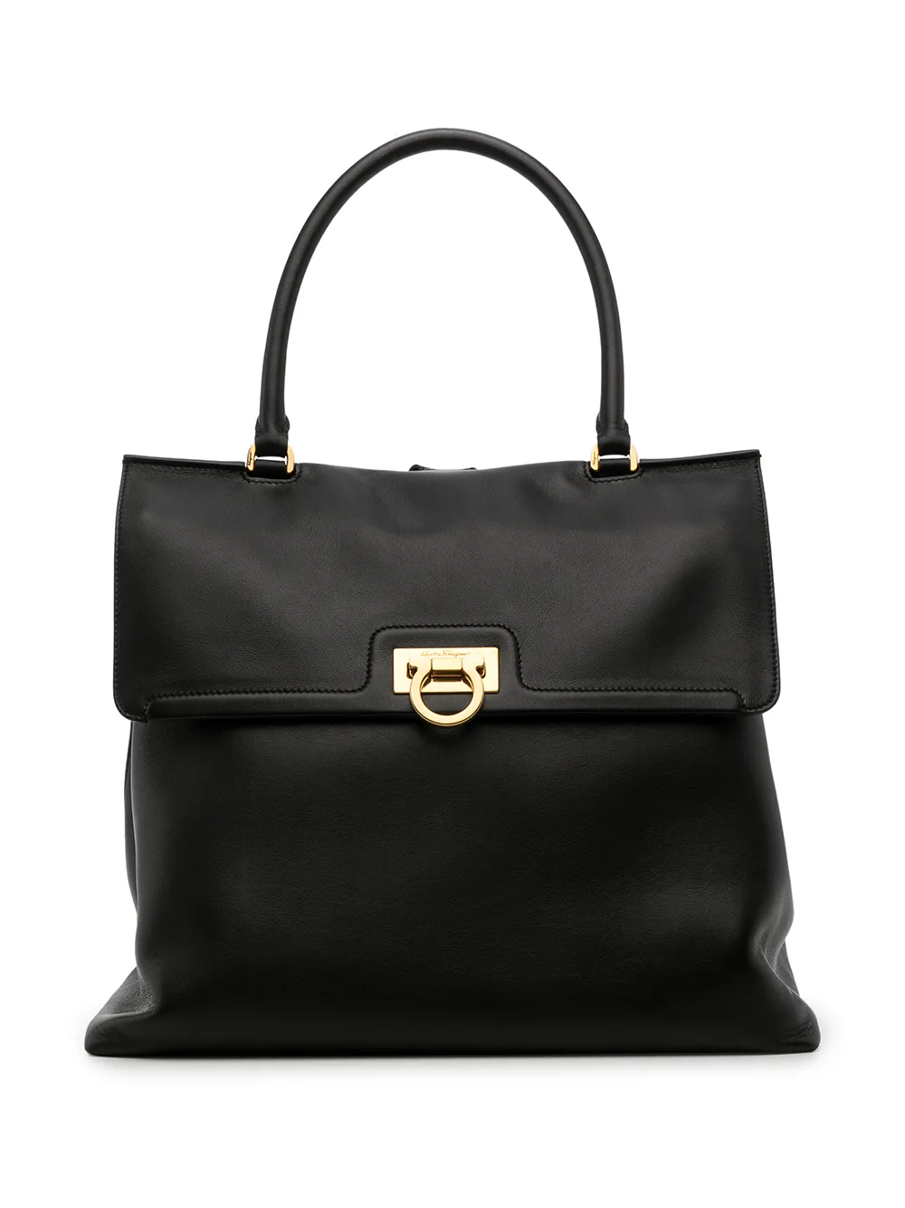 

Ferragamo Trifolio logo backpack - Black