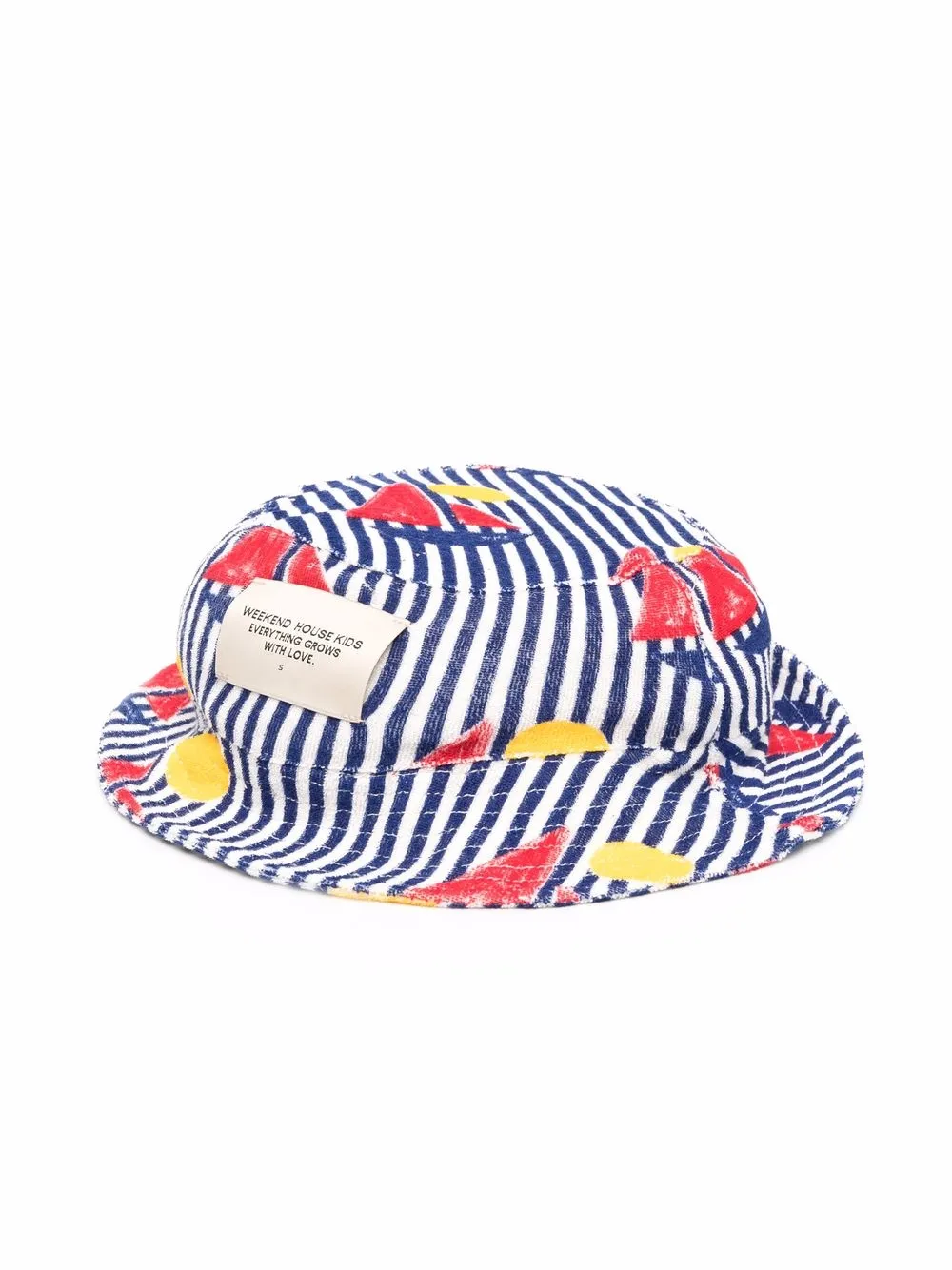 

Weekend House Kids. sombrero para el sol con parche del logo - Blanco