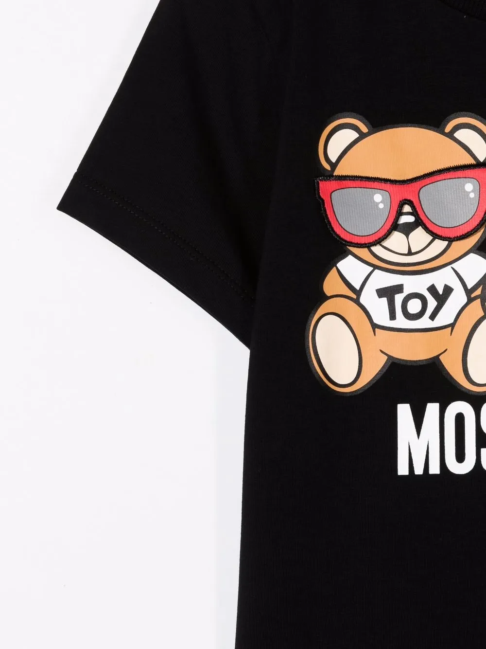 фото Moschino kids футболка teddy bear