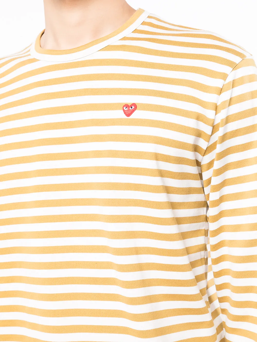 Cdg long sleeve clearance stripe