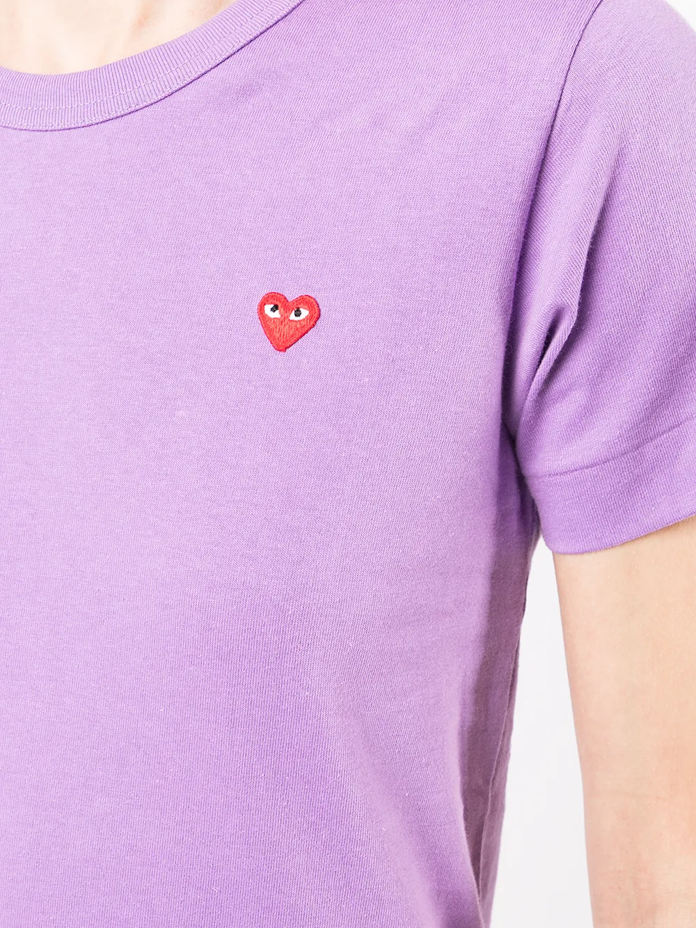 comme des garcons purple heart