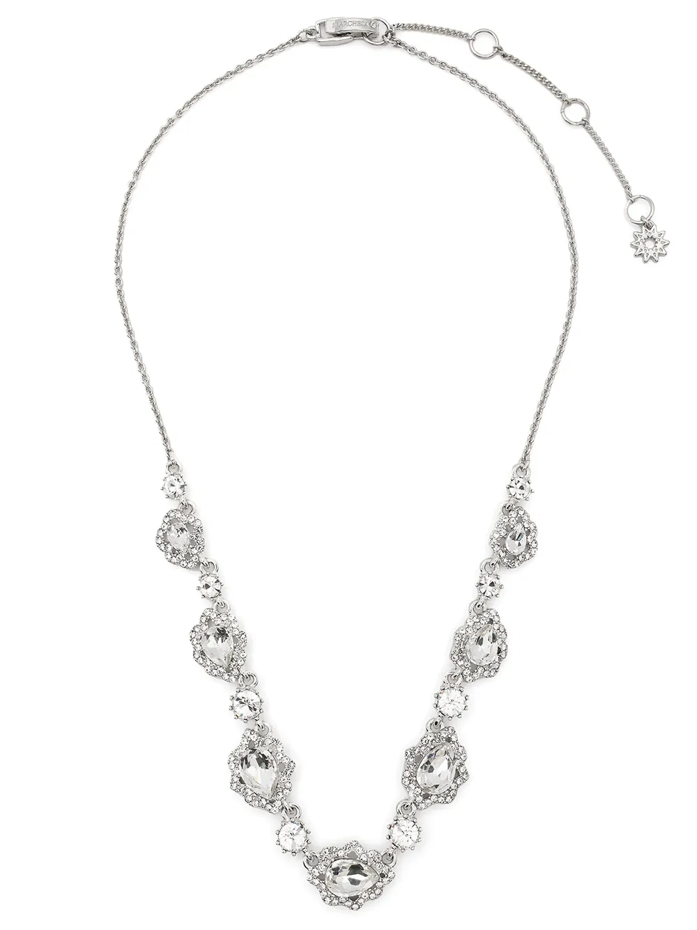 

Marchesa Notte crystal-embellished necklace - Silver