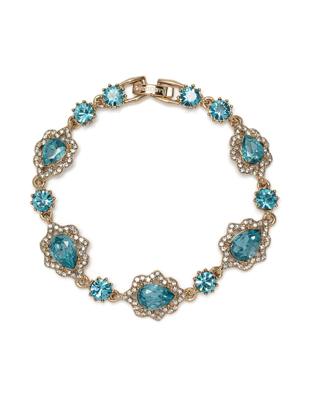 

Marchesa Notte drop-charm crystal-embellished bracelet - Multicolour