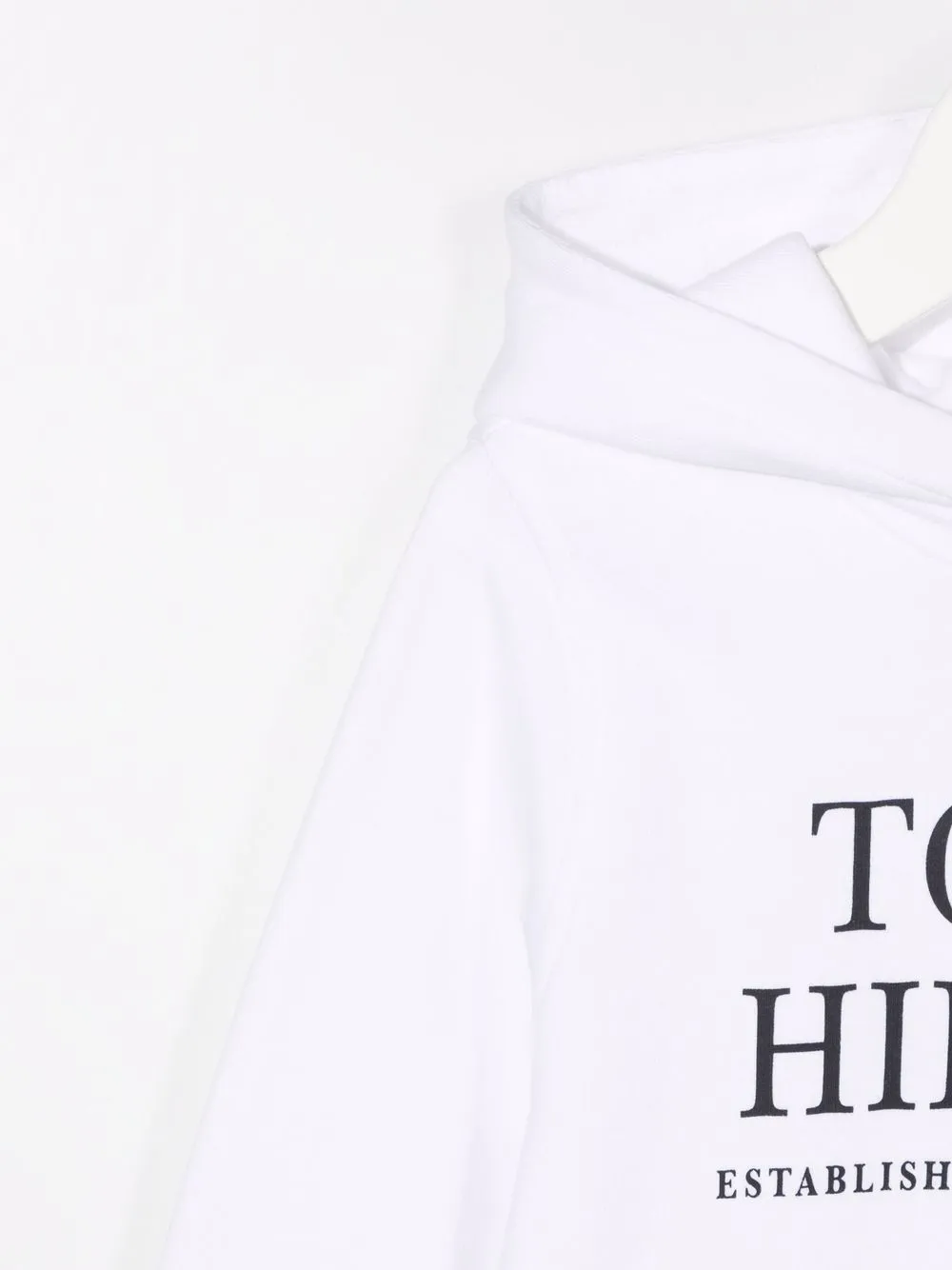  Tommy Hilfiger Junior Hoodie Aus Bio Baumwolle   Weiß 